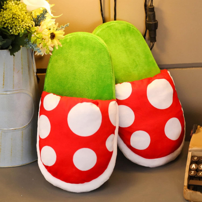 Pantuflas Planta Carnivora Retro